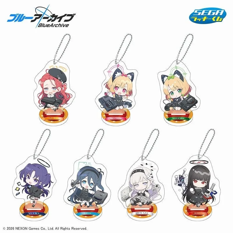 D賞 アクリルキーチェーンスタンド全7種