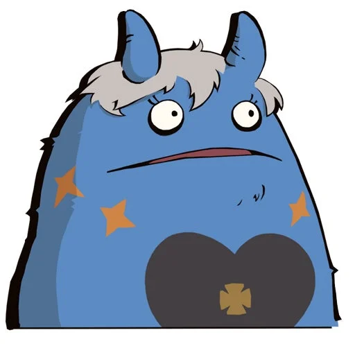 『DAMON and BABY』に登場するキャラクター「ケイオス」のビジュアル