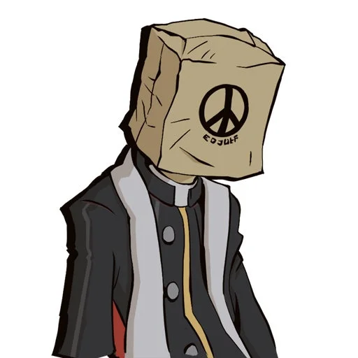 『DAMON and BABY』に登場するキャラクター「ファウスト」のビジュアル