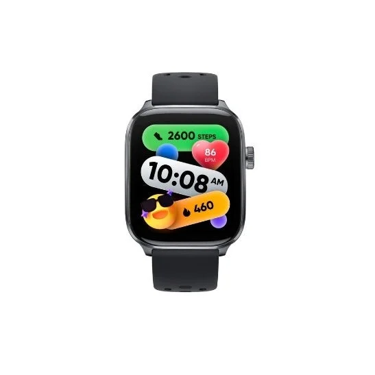 ダークグレーのMibro Watch Fit本体