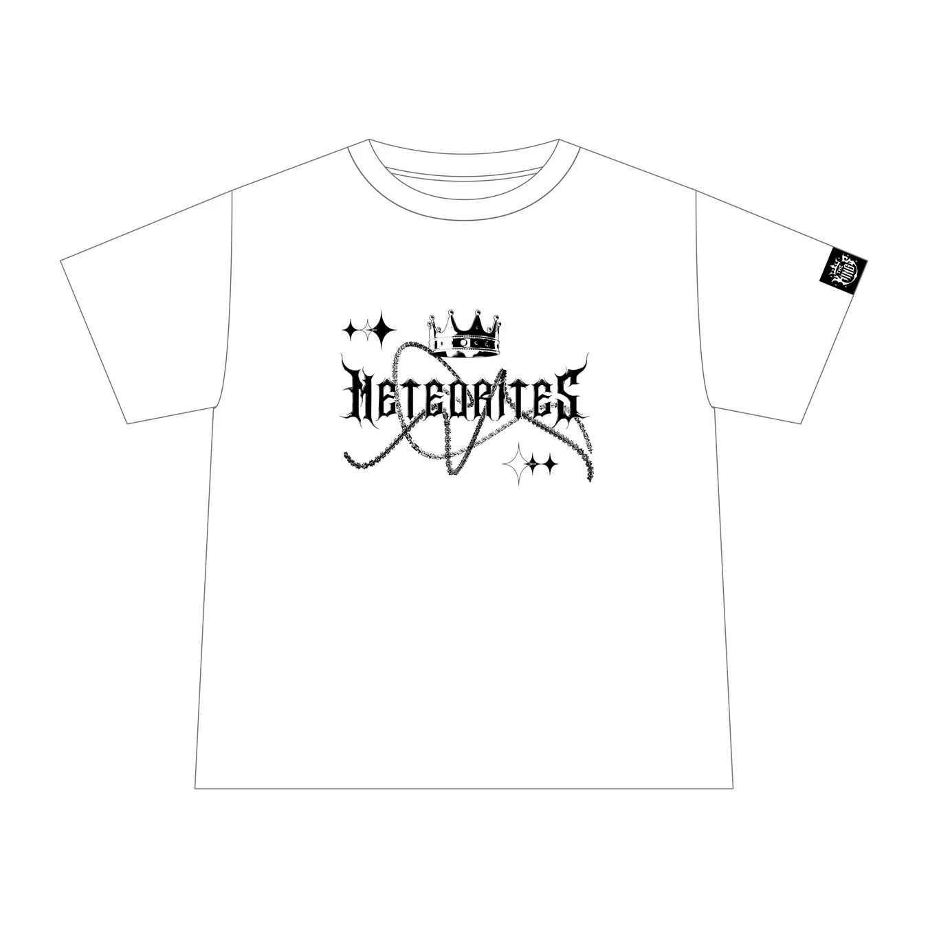 めておら - Meteorites - のロゴ入りグラフィックTシャツ