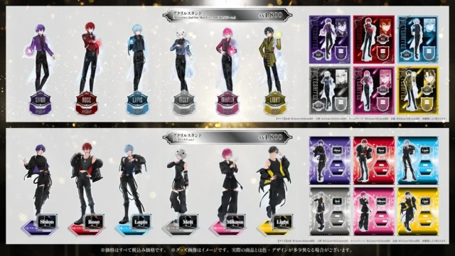 めておら - Meteorites - オフィシャルグッズ一覧2（アクリルスタンド）