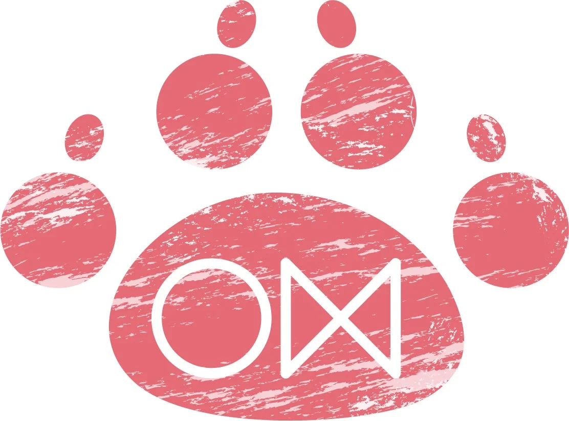 ショートアニメ『まっぴーちゅう！』の足跡デザインロゴ