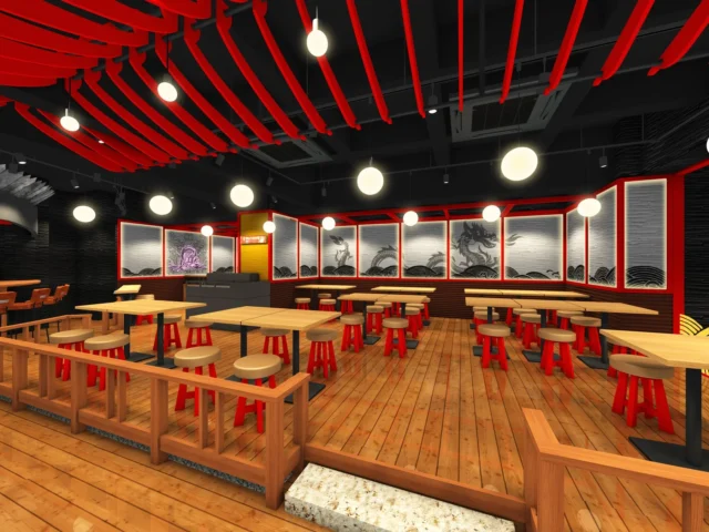 ドラゴンホットポット那覇国際通り店の内観イメージ