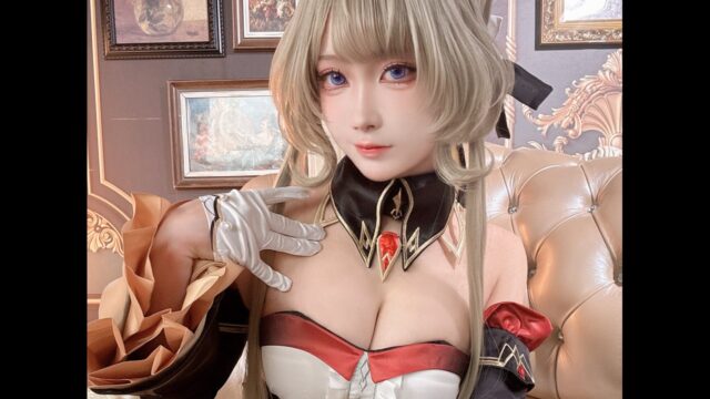 優雅でセクシー！　箱ネコ、『原神』サンドローネの魅惑的なコスプレを披露