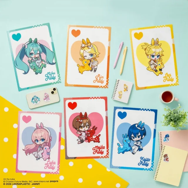 J賞「デフォルメイラストver.」クリアファイル＆ステッカーセット