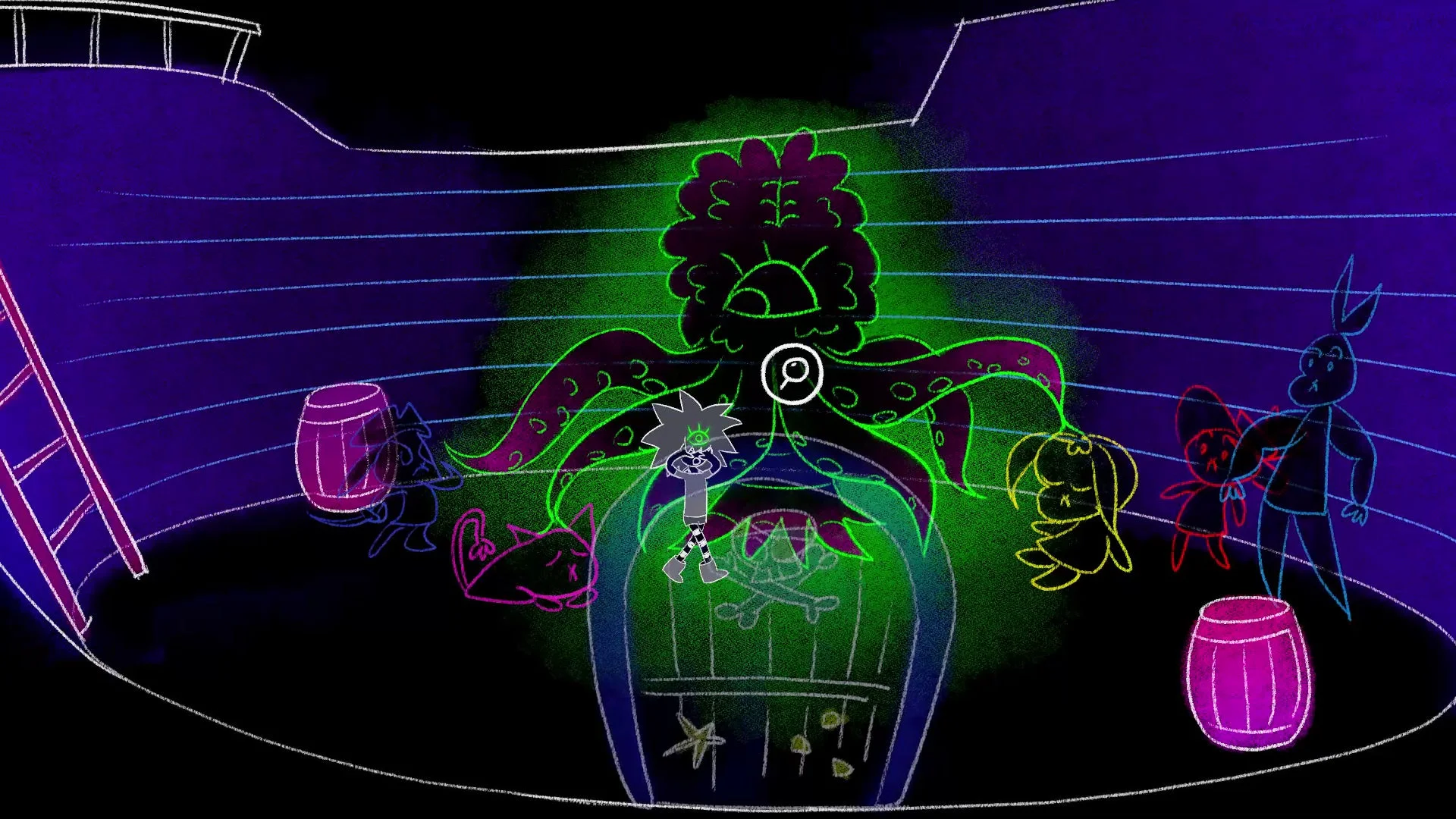 Apopia: スイート・ナイトメアのダーク世界で不気味なキャラクターと謎解き要素