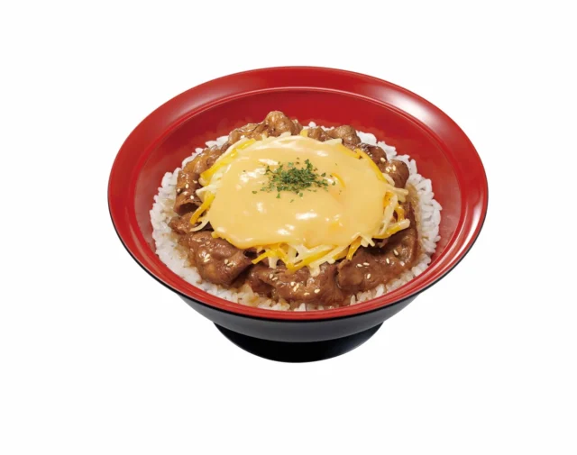 すき家とろ～り3種のチーズ牛カルビ焼肉丼