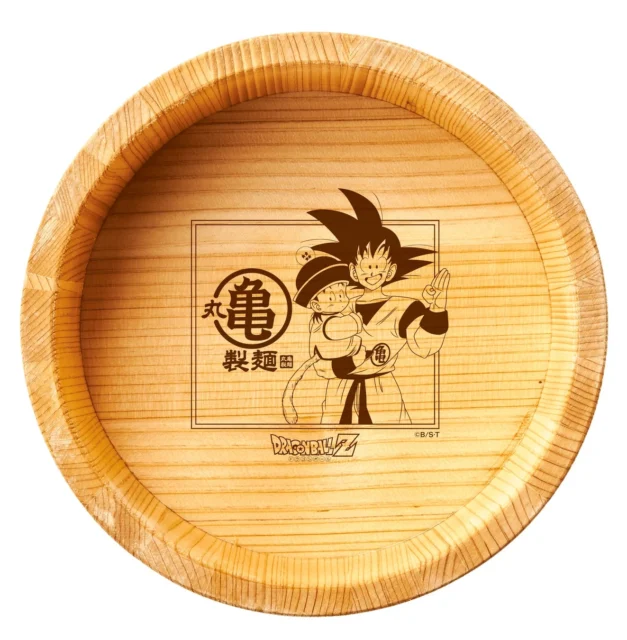 丸亀製麺ドラゴンボールZオリジナルうどん桶のデザイン