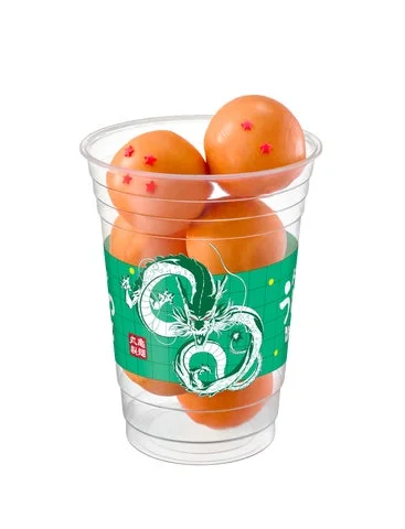 ドラゴンボールうどーなつ（チョコ味）の神龍デザイン限定カップ