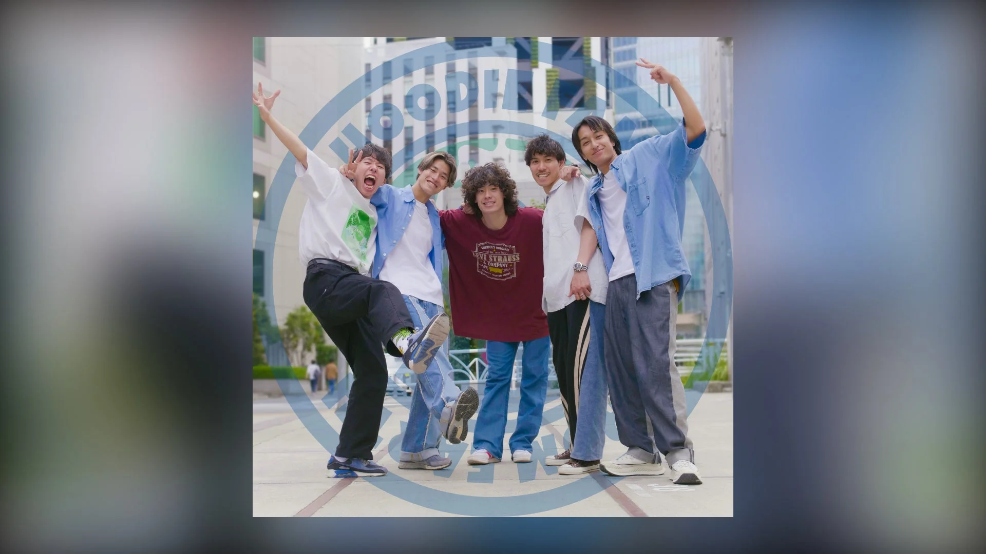 ダンスクリエイターユニットHoodie famのメンバー集合写真