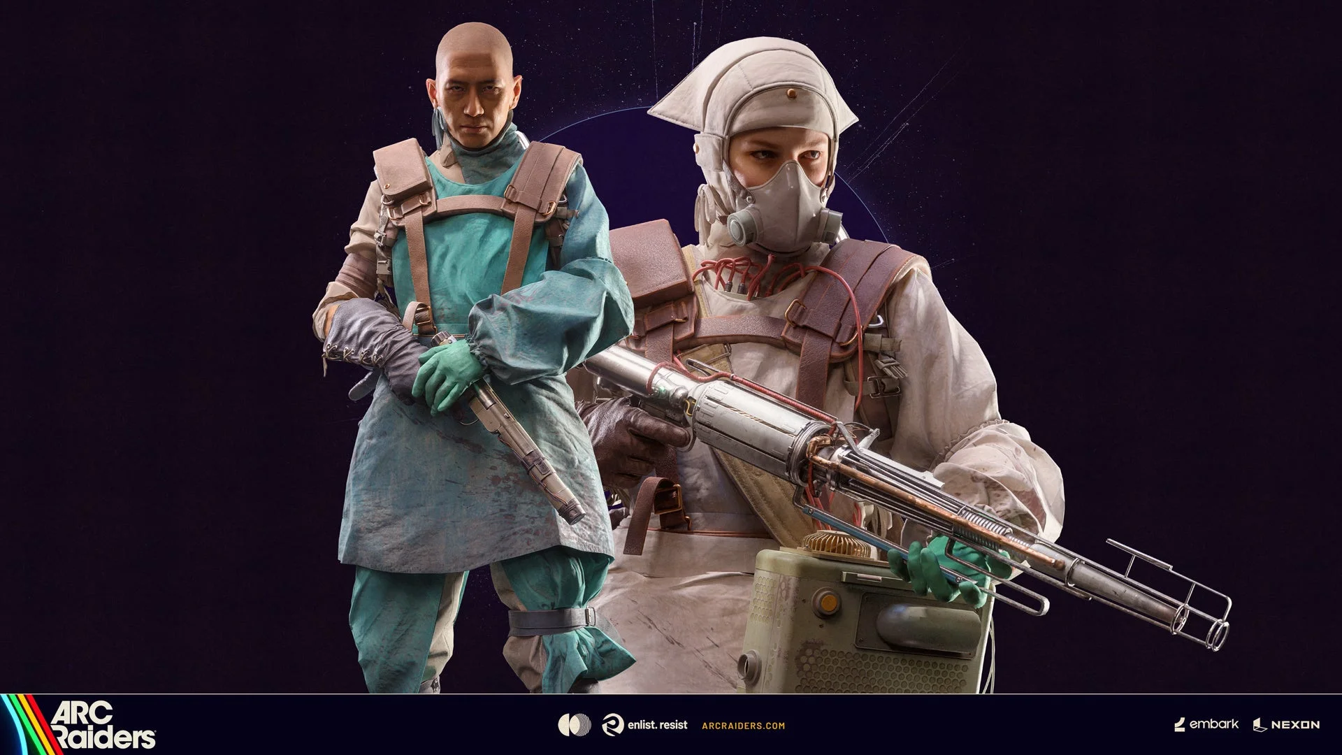 新しい「執刀医デッキ」のレイダーアウトフィット