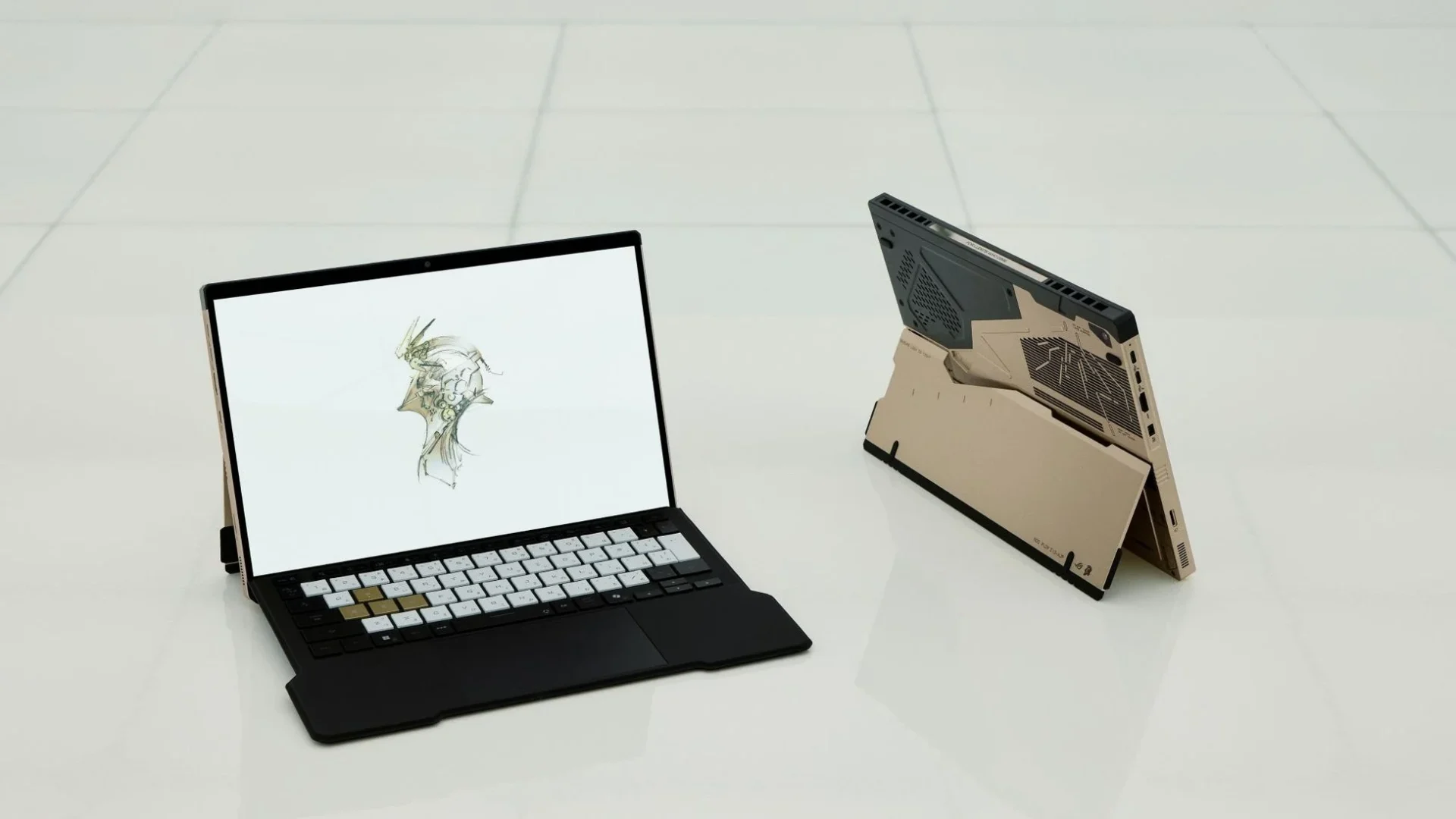 ROG Flow Z13-KJPゲーミングノートPCの使用イメージ