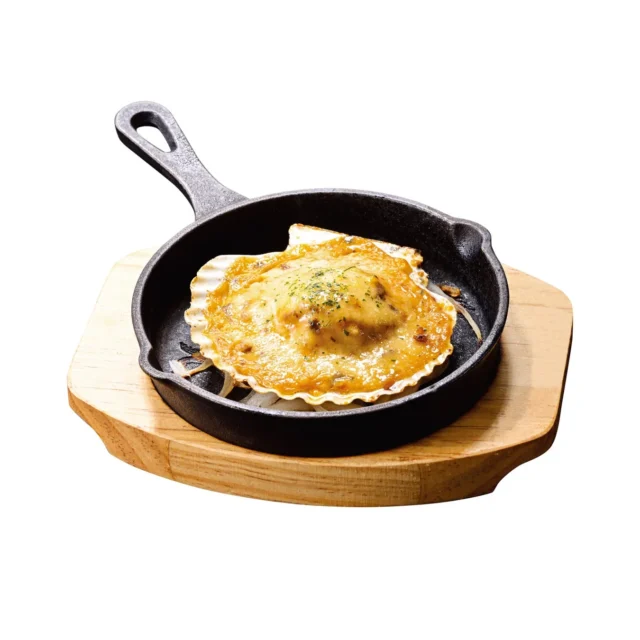 殻付きホタテのグラタン風オーブン焼き 単品