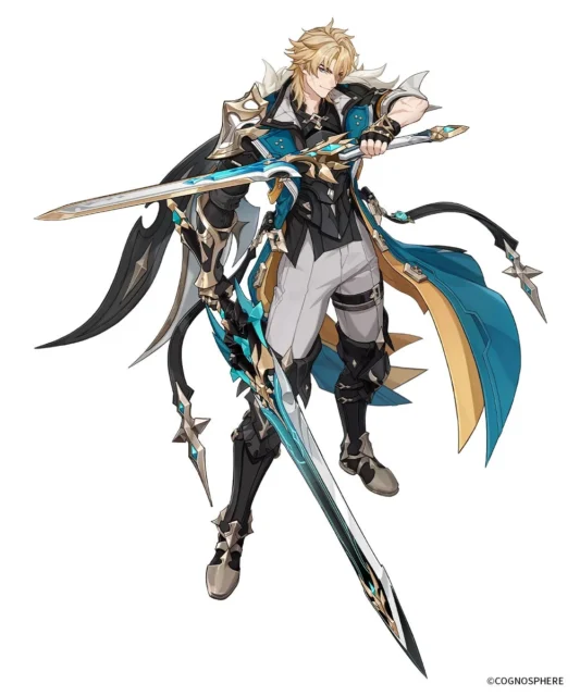 新★5キャラクター「ファルカ」の全身イラスト
