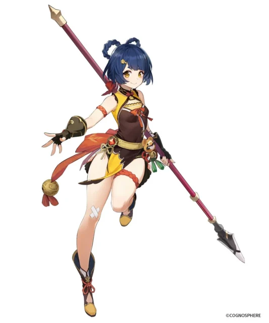 ★4ピックアップキャラクター「香菱」の全身イラスト