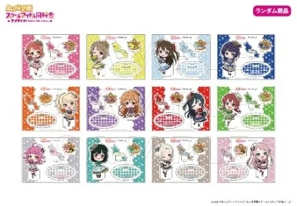 fanfancy+ ニジガク ミニキャラアクリルスタンド全12種