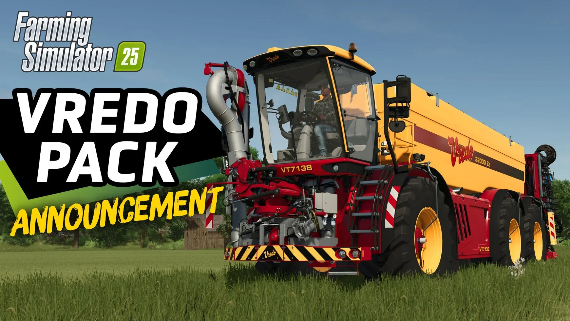ファーミングシミュレーター 25 VREDO Pack発表ビジュアル