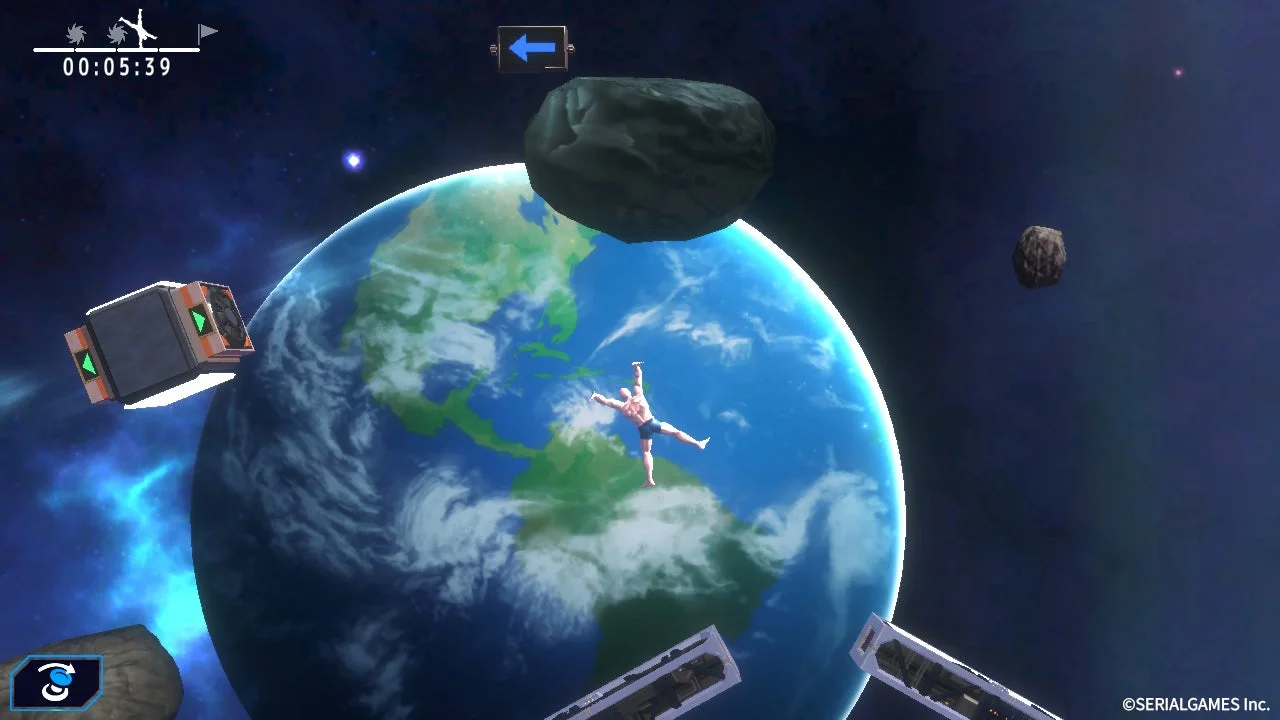 『ローリングマッチョ』ゲームプレイ画面2