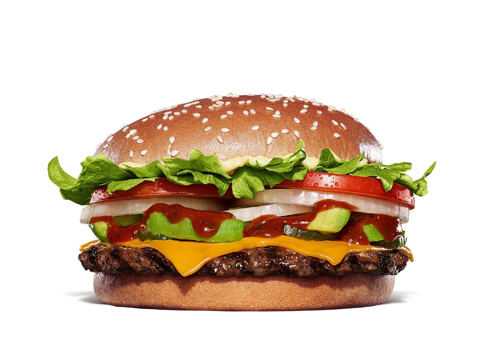 バーガーキング チーズスパイシーサルサ アボカドワッパー