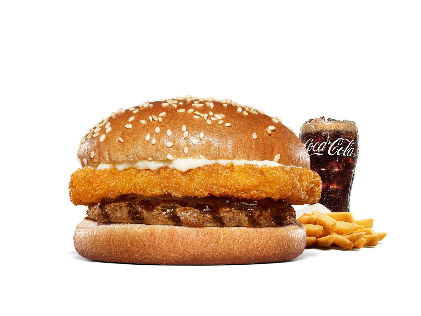 バーガーキング ハッシュ＆BBQバーガー セット