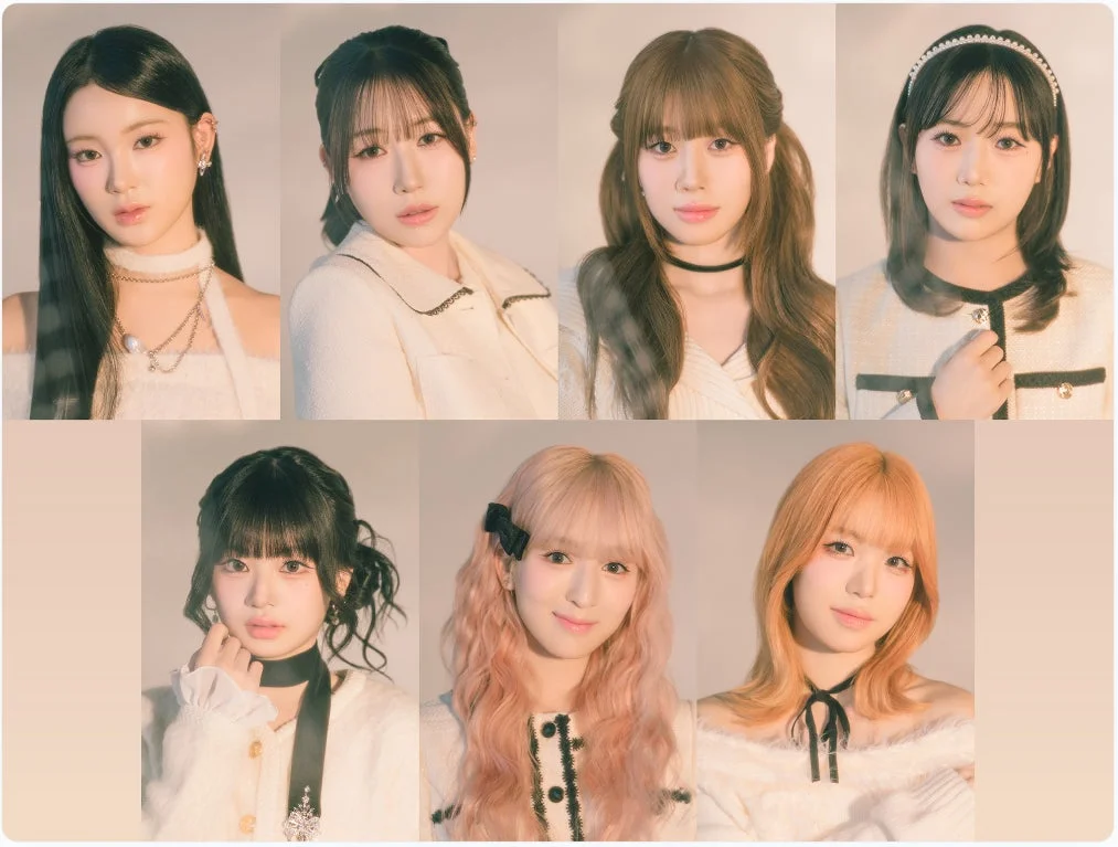 ガールズグループME:Iのメンバー8人の顔写真