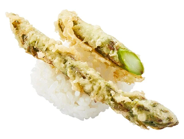 アスパラ天にぎり