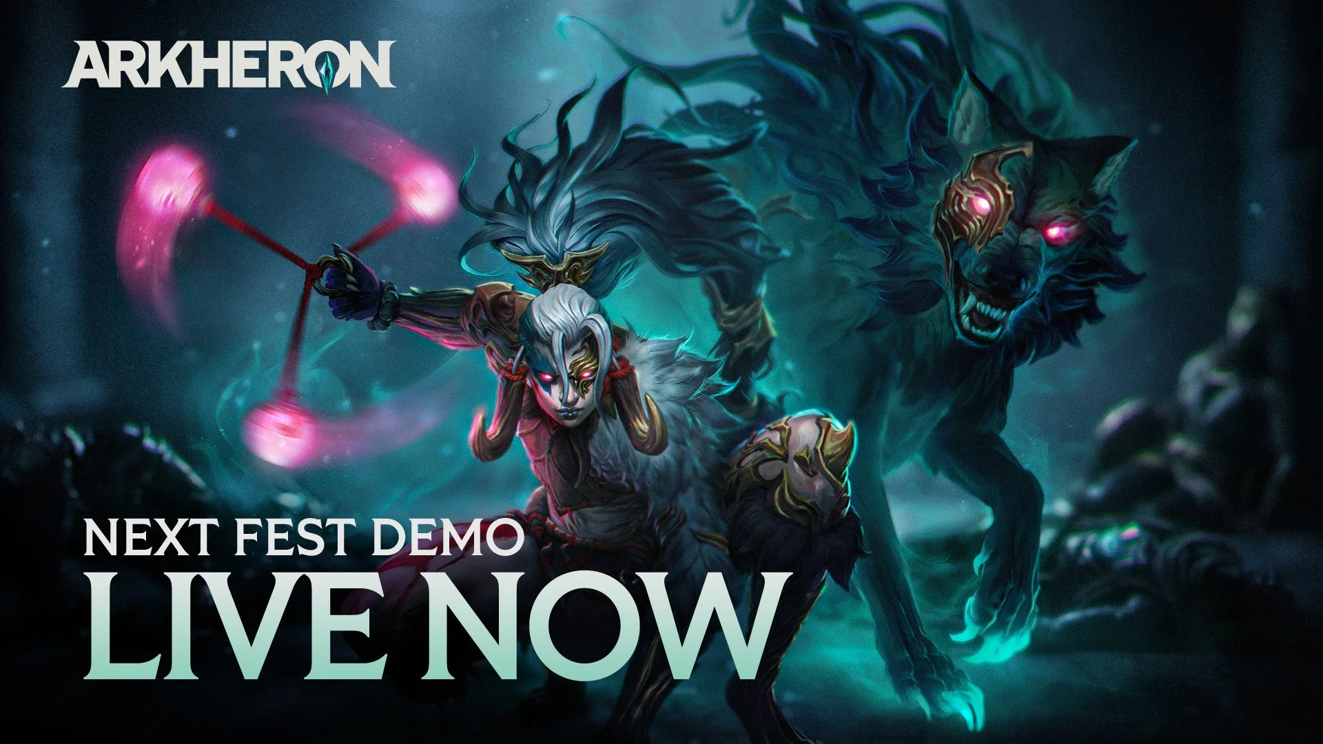 『アーケロン』Steam NextフェスDemo版のキービジュアル