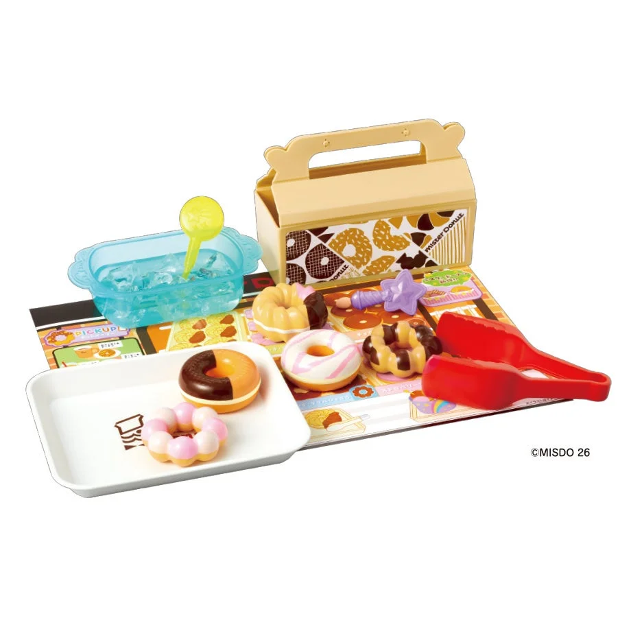 「かえちゃOh!!まほうのミスタードーナツ」の内容物とプレイシート