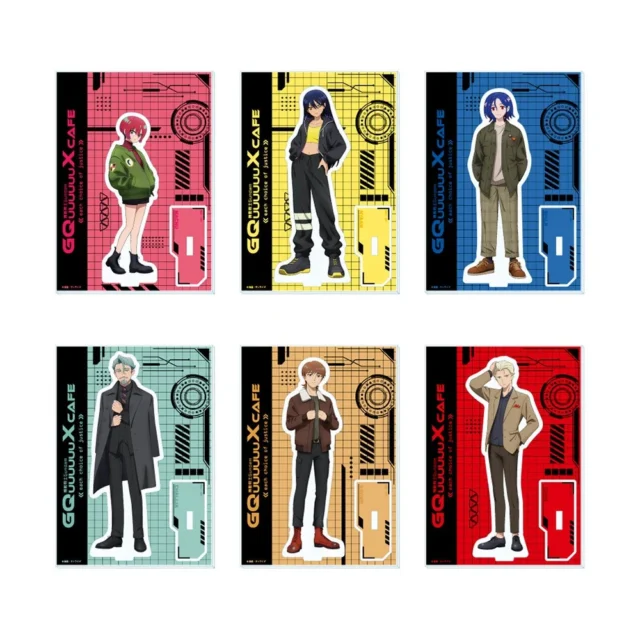 オリジナルグッズ「アクリルスタンド（全6種）」の画像。