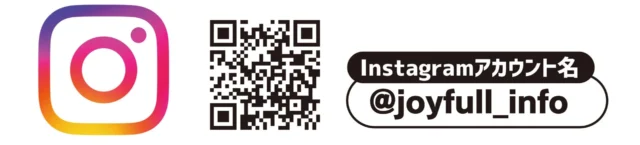 ジョイフル公式Instagramアカウントフォロー用QRコード
