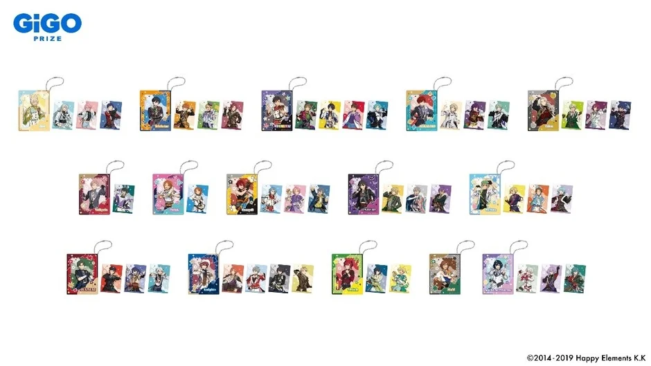 キャンペーンオリジナル景品のあんさんぶるスターズ！！カード付きアクリルフレーム