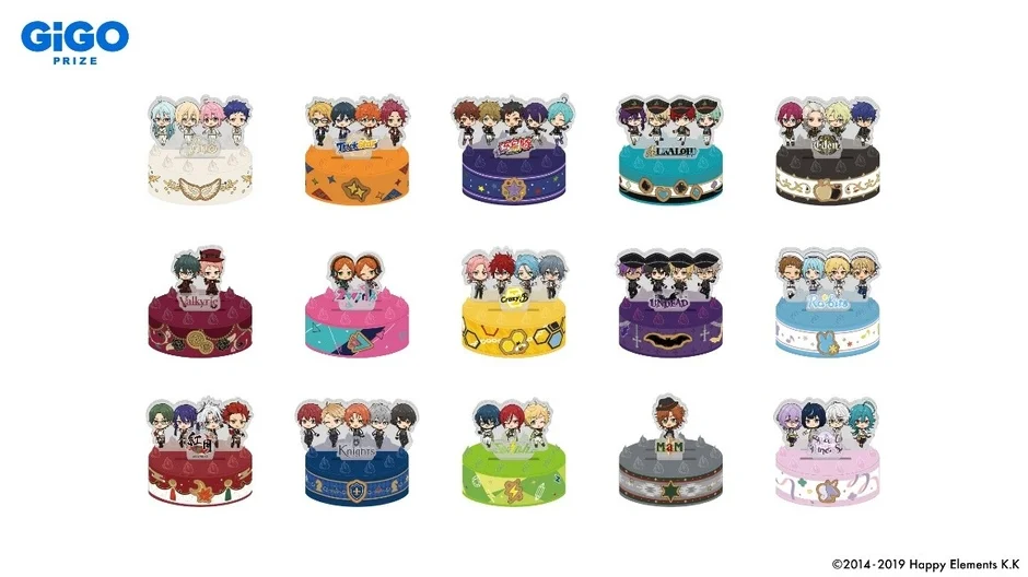 キャンペーンオリジナル景品のあんさんぶるスターズ！！ケーキ型ディスプレイスタンド