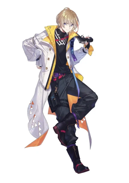 にじさんじ所属VTuber、VOLTACTIONリーダー風楽奏斗の全身イラスト