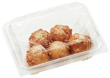 かっぱのシャリドーナツ きな粉味(5個)のお持ち帰り用パッケージ