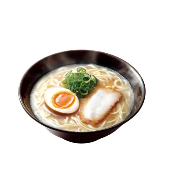 牛骨を長時間炊き出した白湯スープの牛骨白湯ラーメン