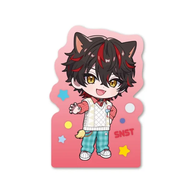 すにすて 春グッズ ミニアクリルブロックのキャラクターデザイン