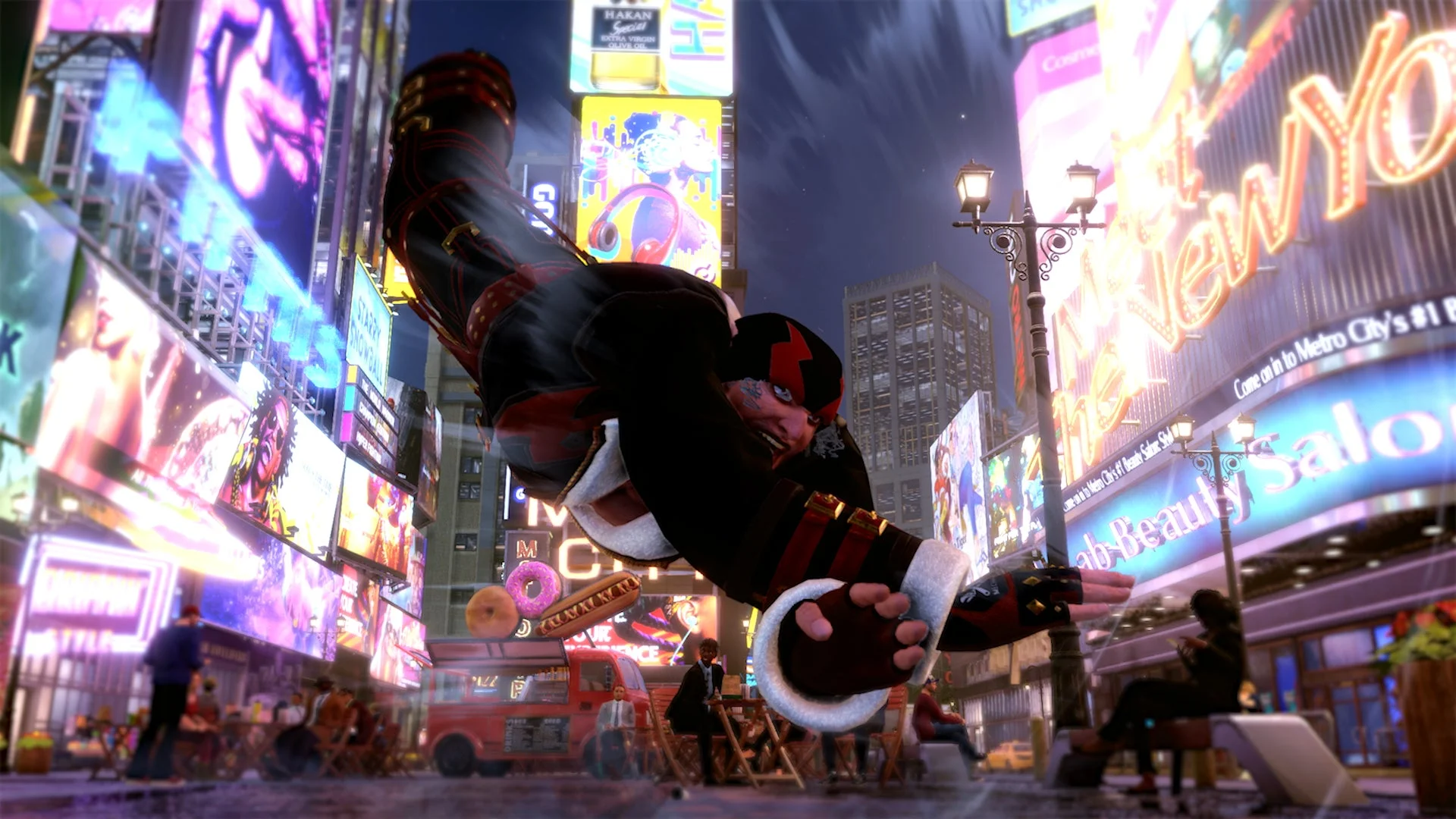 アレックスにちなんだアバター装備とエモートのゲーム画面