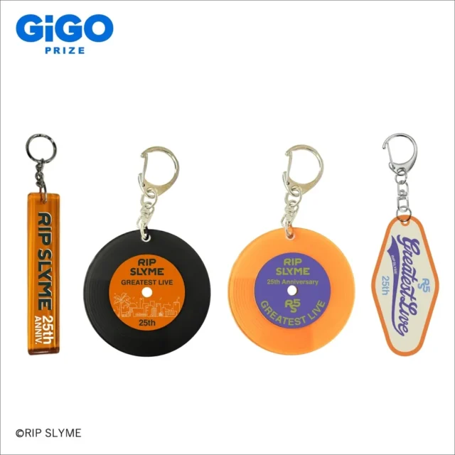 RIP SLYME×GiGOコラボ限定キーホルダー(全4種)