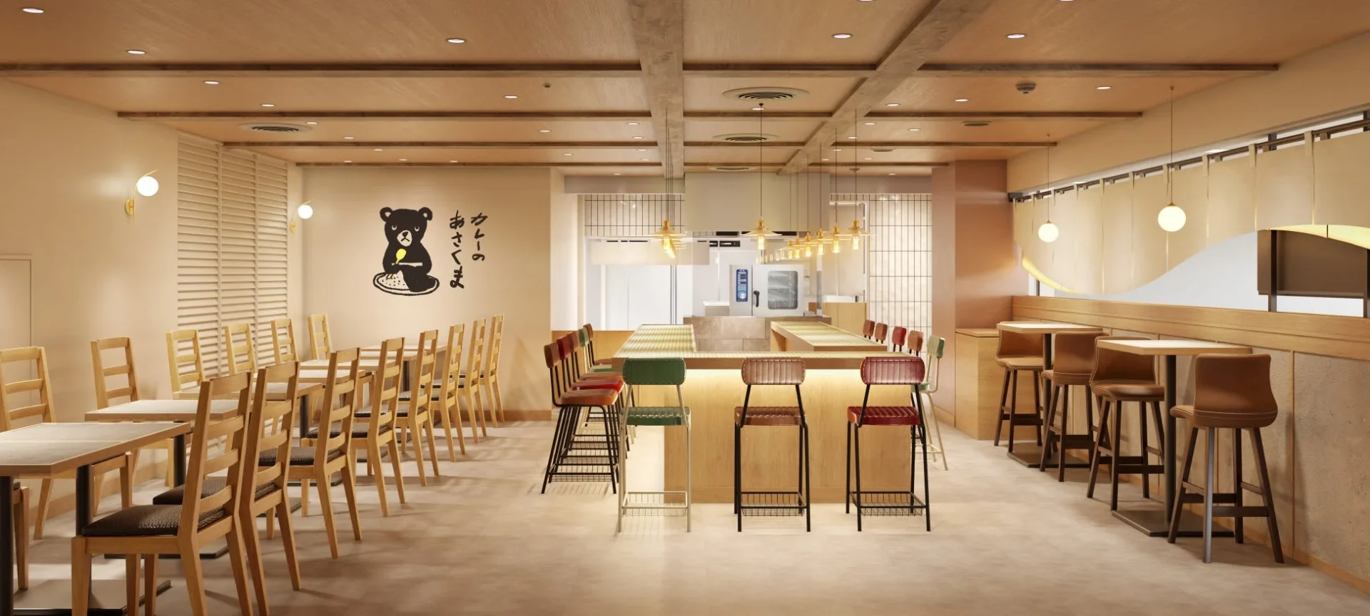 カレーのあさくま栄スカイル店の内観イメージ