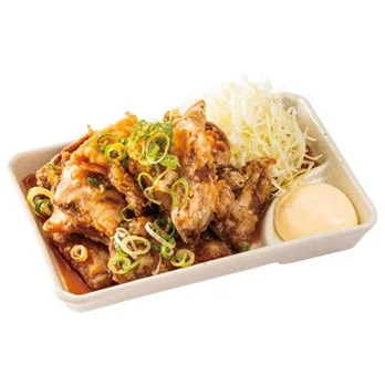 魁力屋の新名物「ぶたから」（大）の盛り付け写真