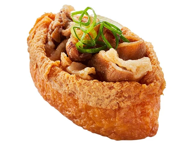 かっぱ寿司の「肉いなり」アップ