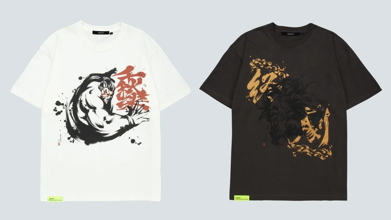 エドモンド本田とジェイミーのTシャツデザイン