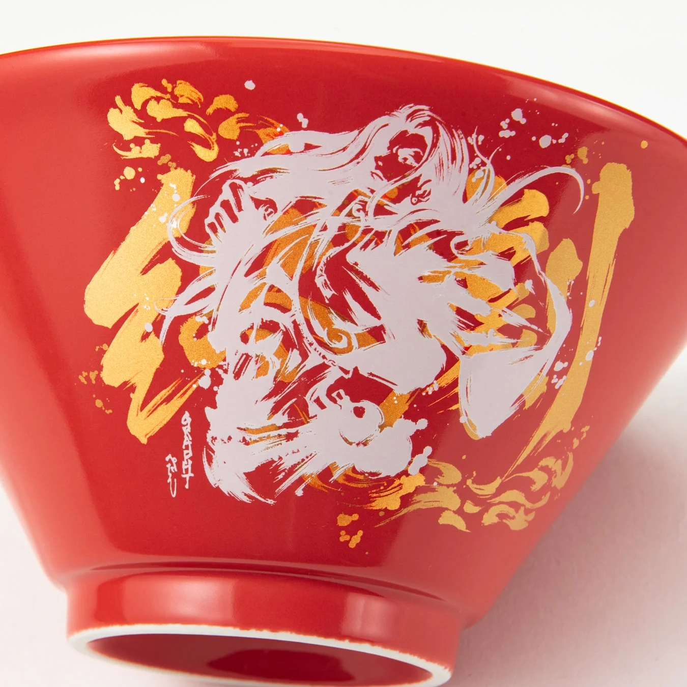 ジェイミーのラーメン丼の絵柄部分拡大