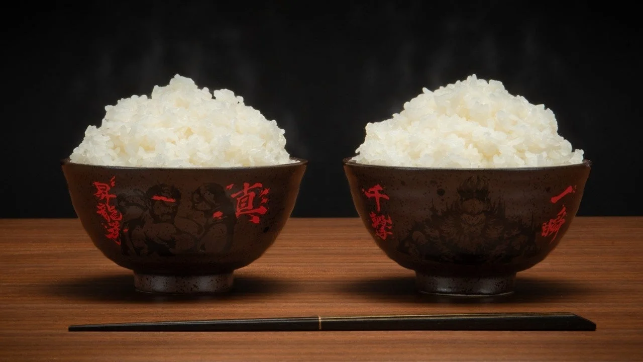 Special Moves Series 茶碗2種の使用イメージ