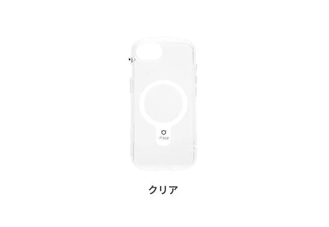 iFace Look in Clear Hybrid MagSynqケースのクリアカラー