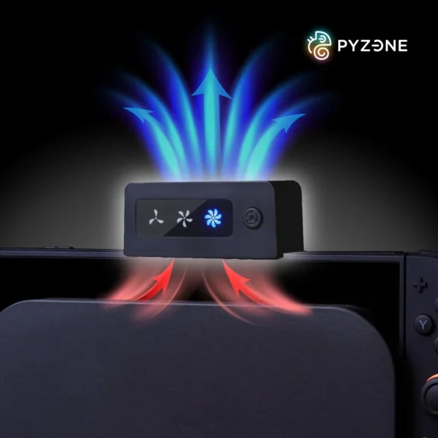 Nintendo Switch 2本体に取り付けるケーブルレスタイプの排熱対策アイテムSW2冷やすッチ