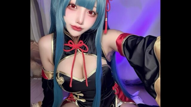 セクシーすぎるチャイナ服！　惣流みゅぅらんぐれー、属性もりもりな露出度高めの衣装を披露
