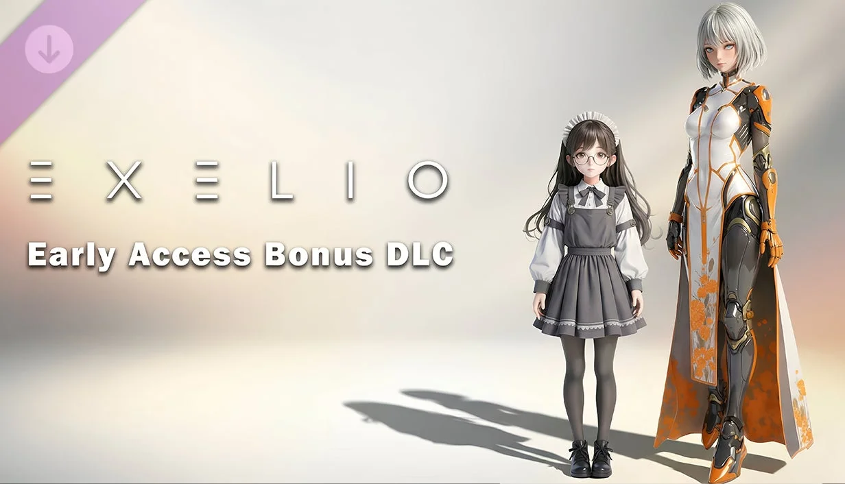 『Exelio -エグゼリオ』早期アクセス購入特典のヒロイン衣装