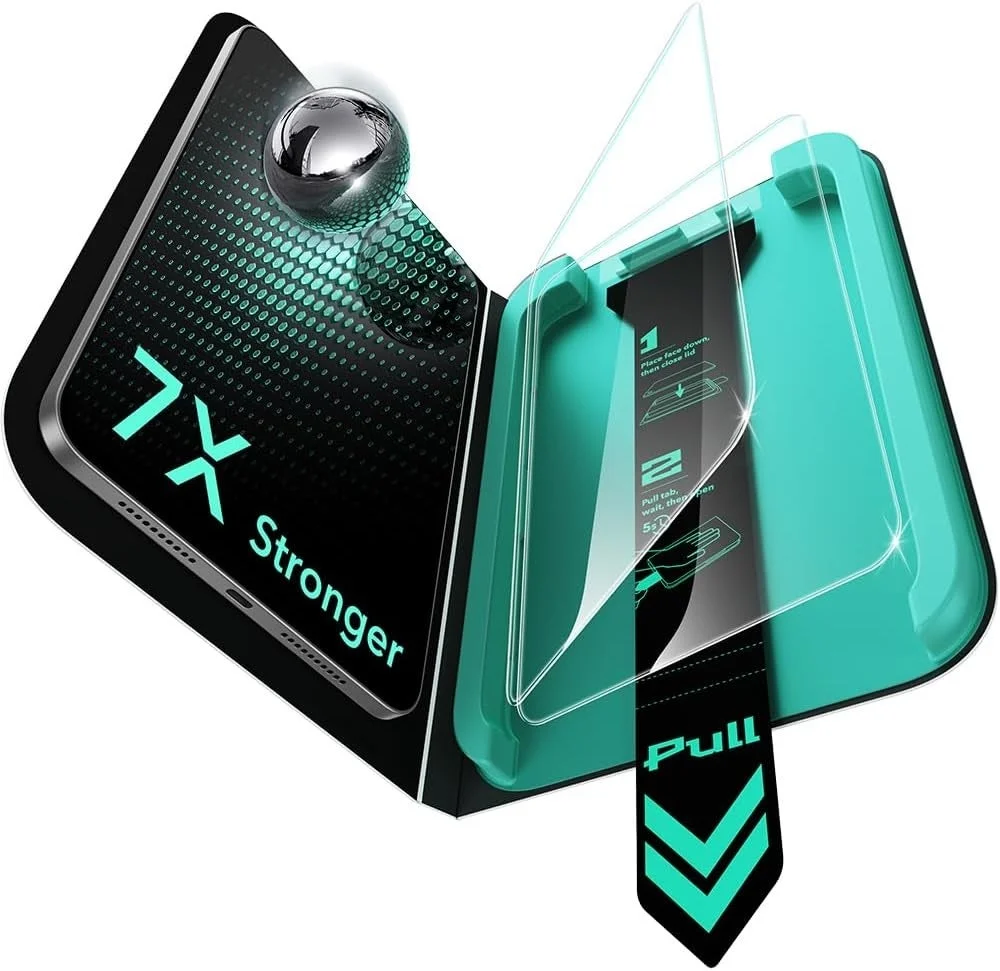 ESR UltraFit Armorite® スクリーン保護フィルムと貼り付けトレイ